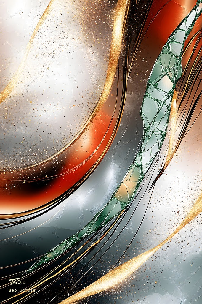 Shattered Aura - Digital Art