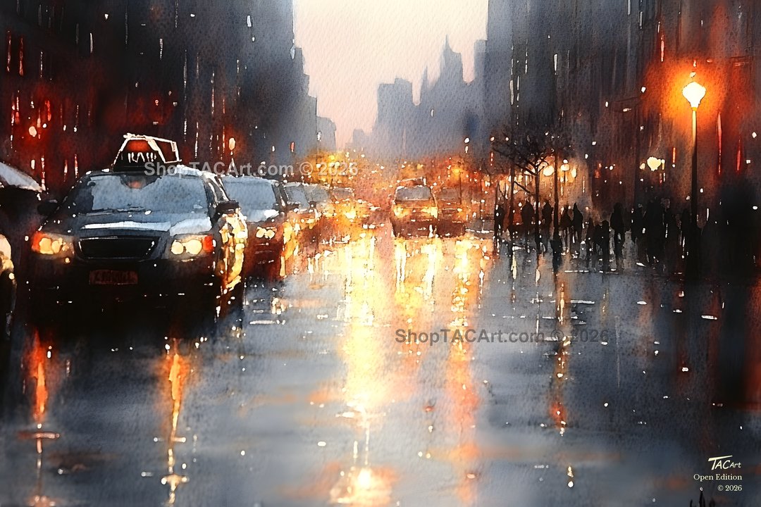 Symphony of Rain and Amber